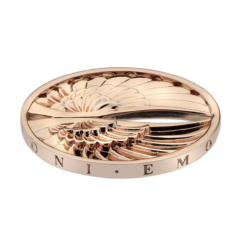 Emozioni Angel Coin Rose Gold Plate 33mm - Coin