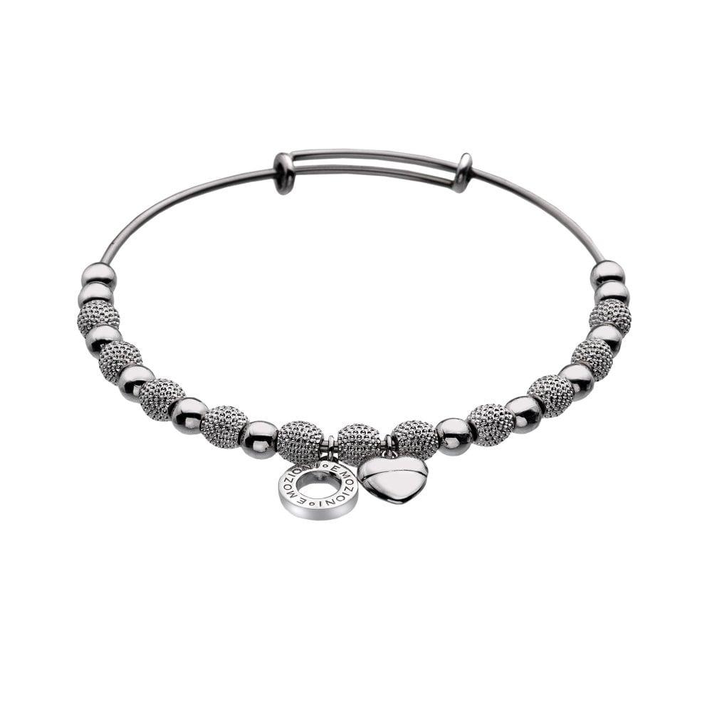 Emozioni Silver Plate Ula Bangle