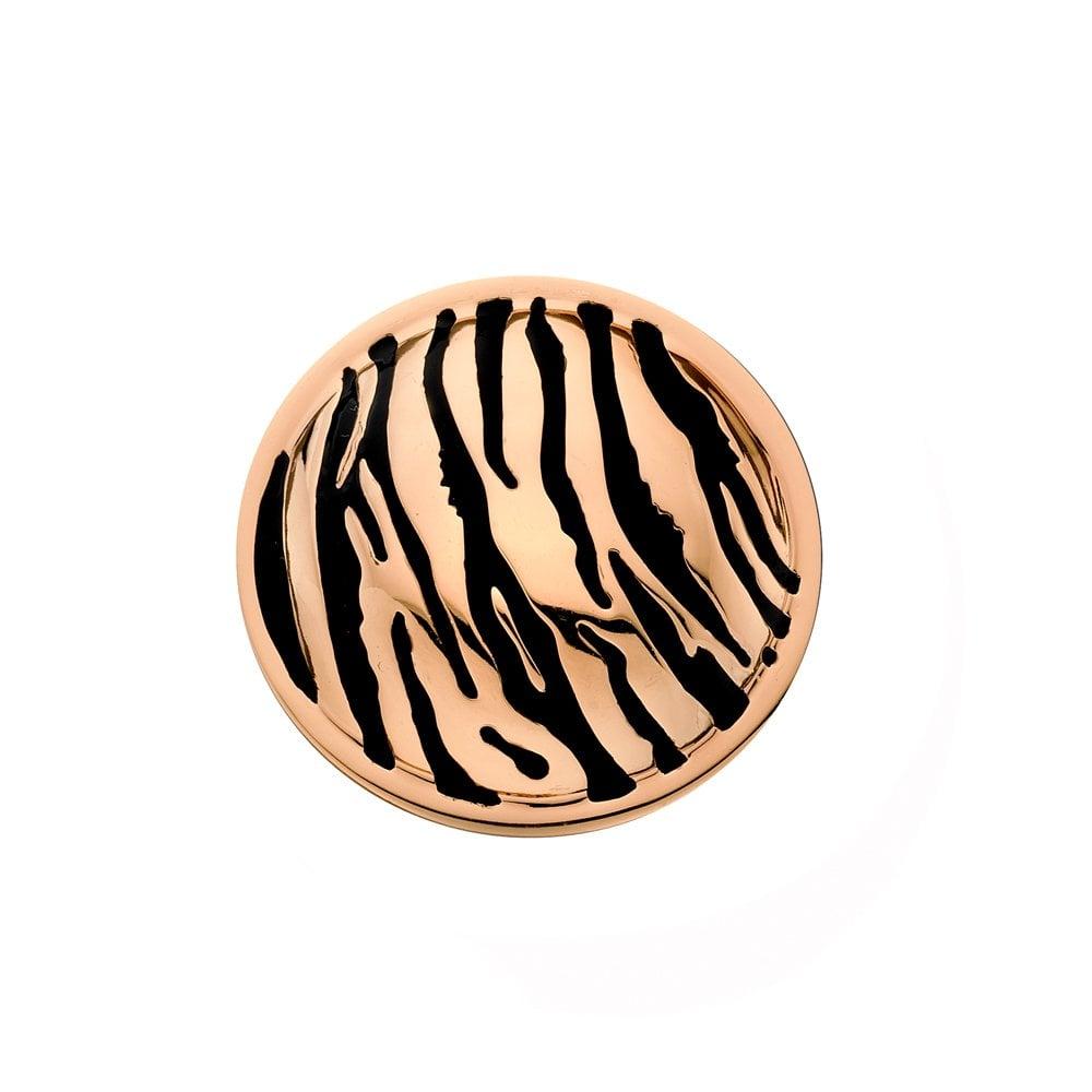 Emozioni Tiger Rose Gold Plated Coin