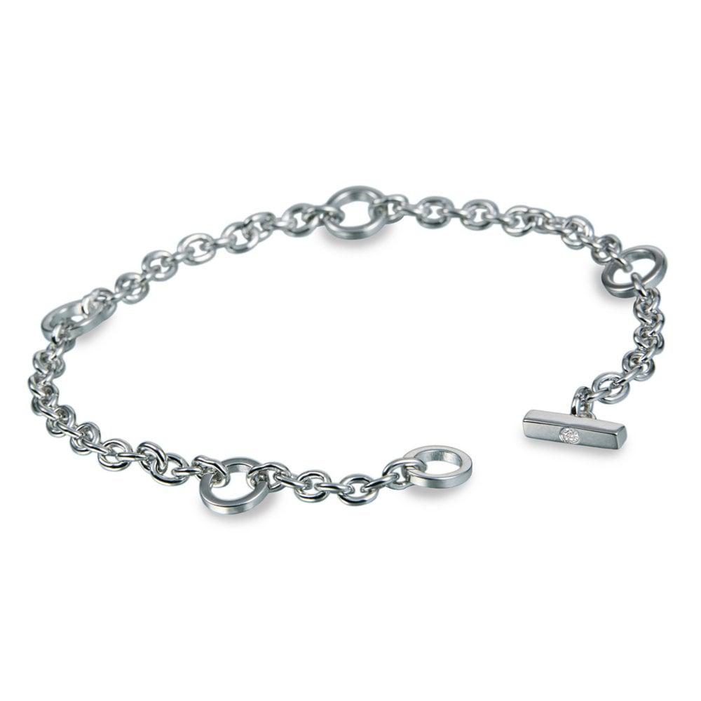 Elegance Silver Charm Bracelet