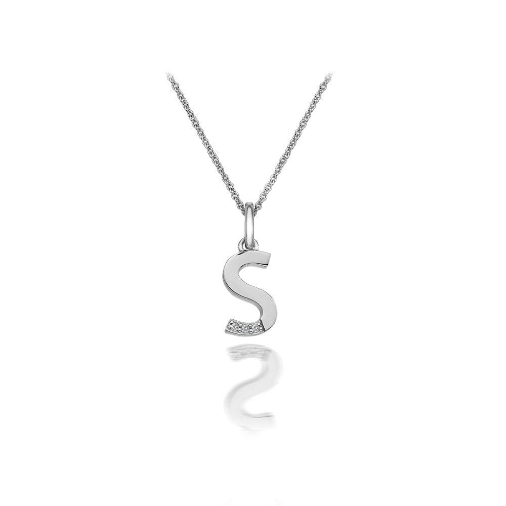 Initial Pendant Letter S