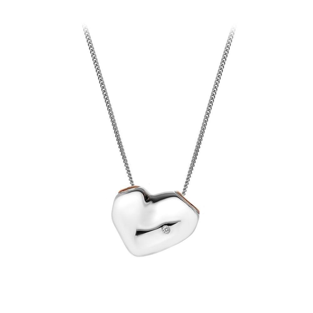 Lunar Heart - Rose Gold Plate Accents