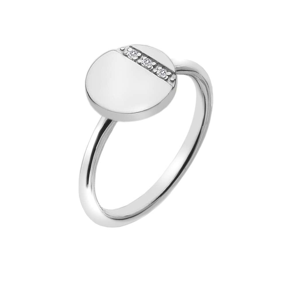 Silhouette Circle Ring Size: M