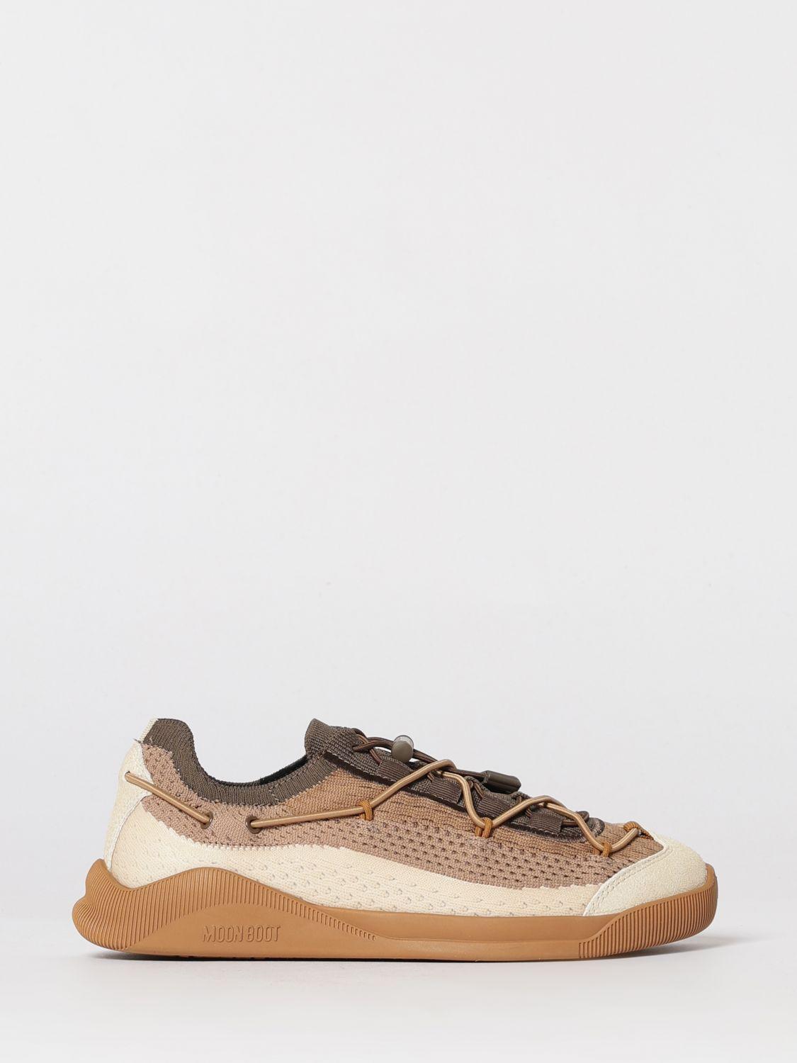 Moonlight Sneakers in Crochet Knit and Suede