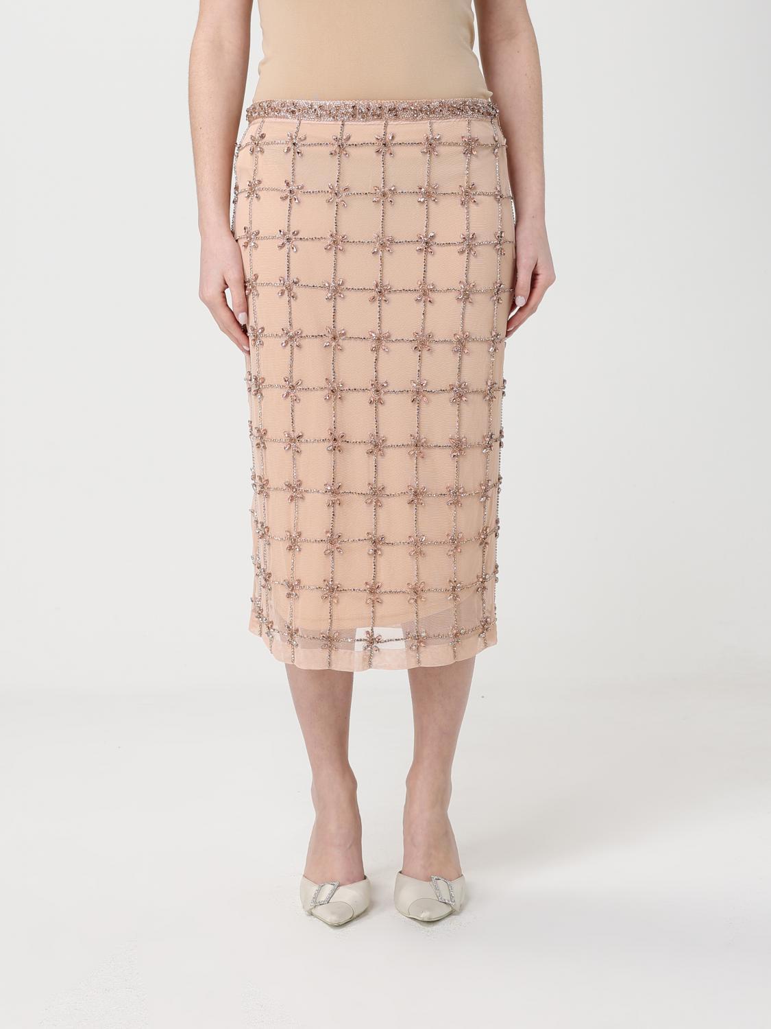 Tulle Midi Skirt with Sequins