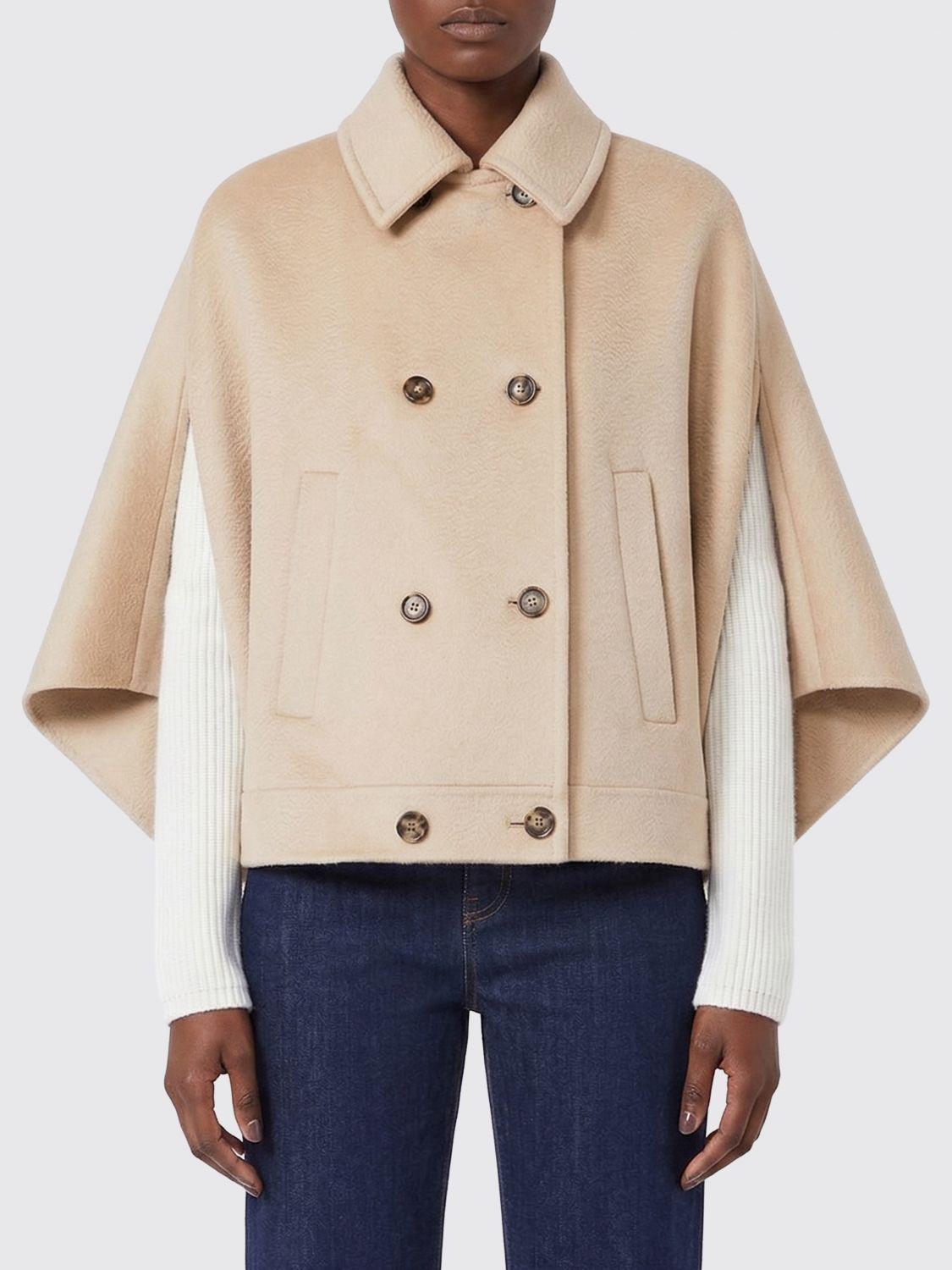 Double-Breasted Cashmere Cape