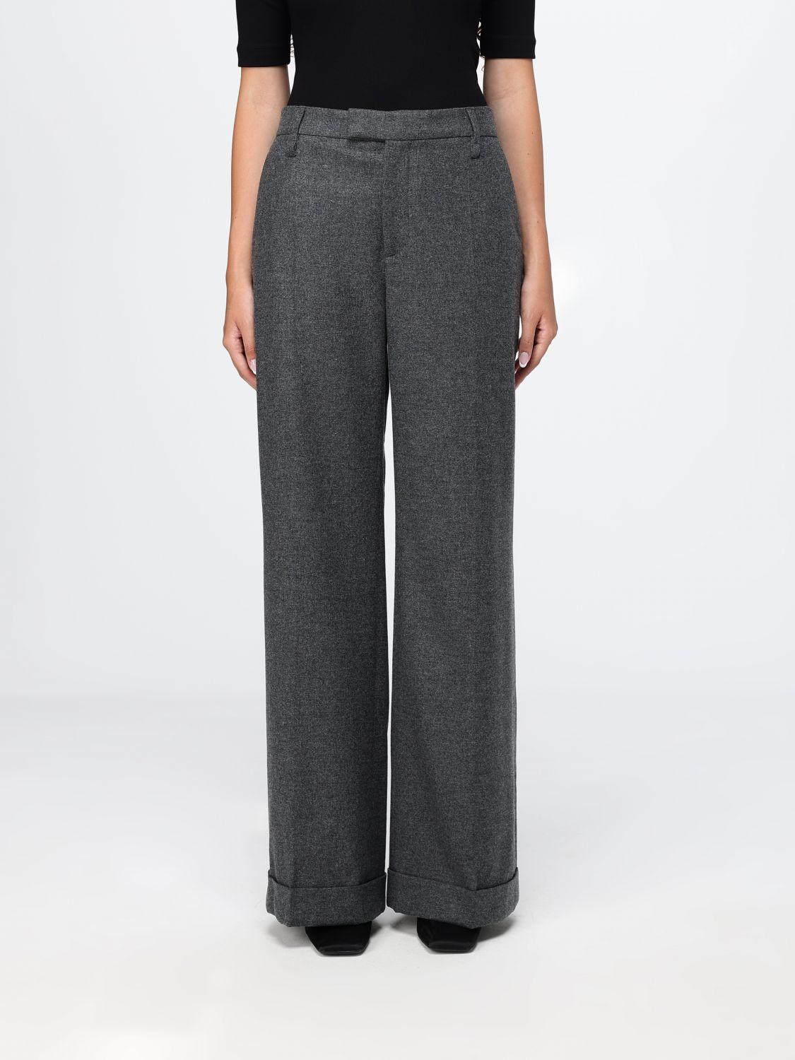 Wide-Leg Palazzo Trousers in Virgin Wool and Cashmere
