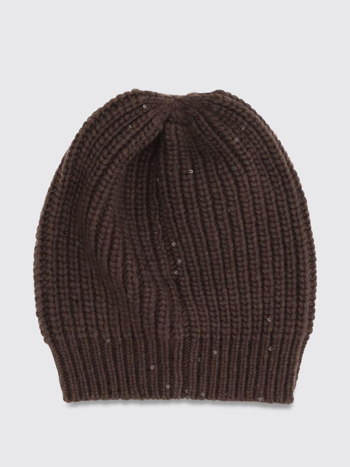 Cashmere and Silk Beanie with Sequins