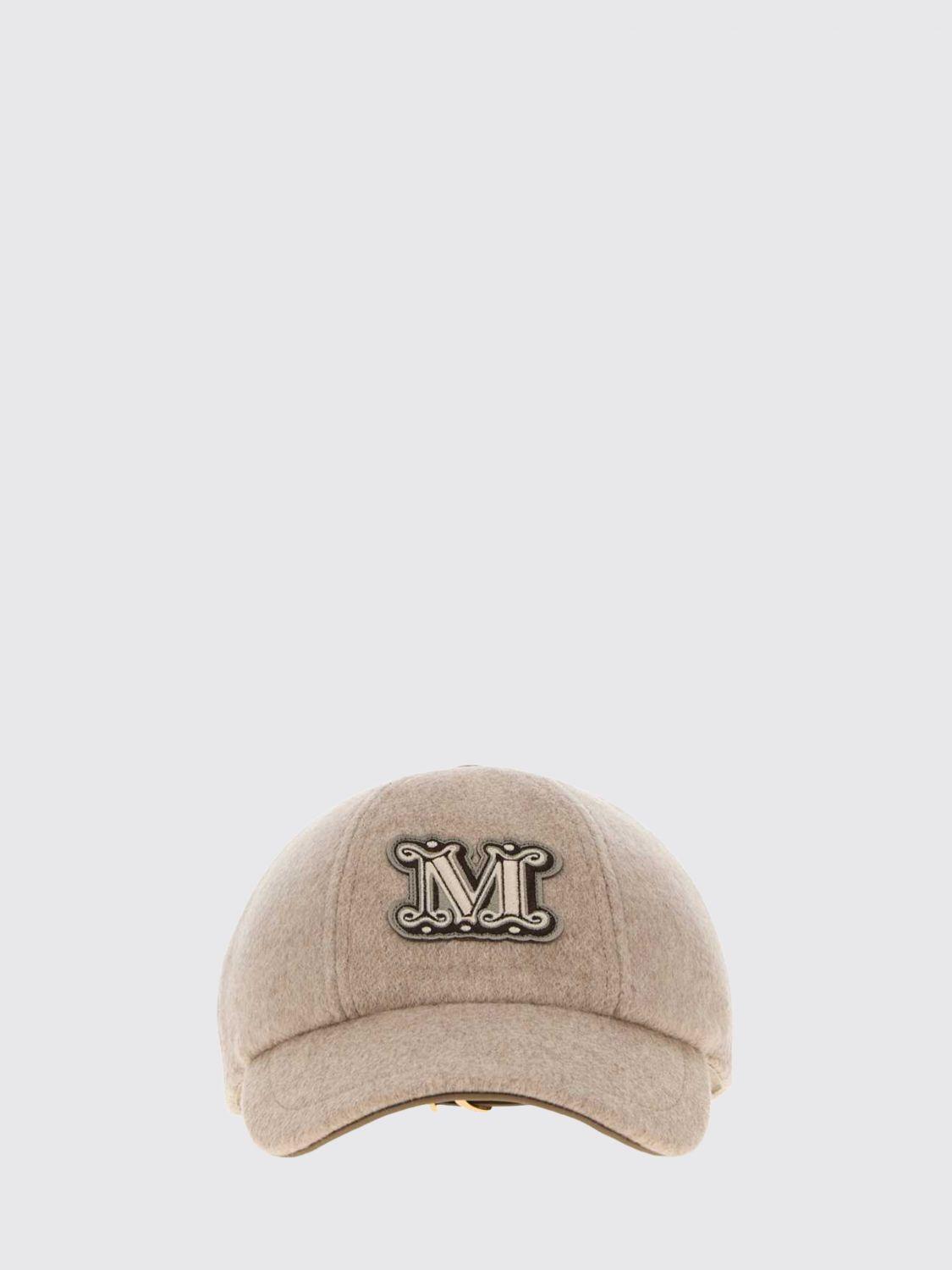 Pure Cashmere Baseball Cap with Embroidered Monogram