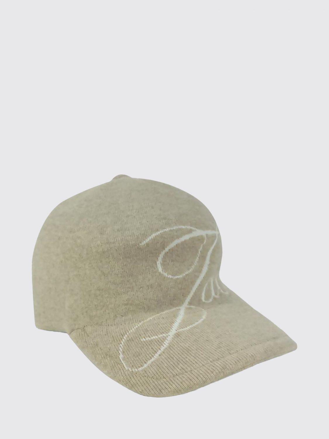 Jacquard Logo Wool and Cashmere Blend Baseball Cap