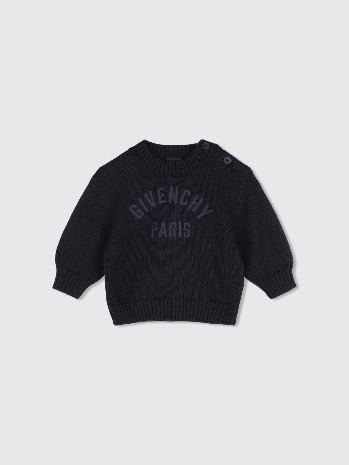 Boy’s Cotton and Cashmere Sweatshirt with Snap Buttons