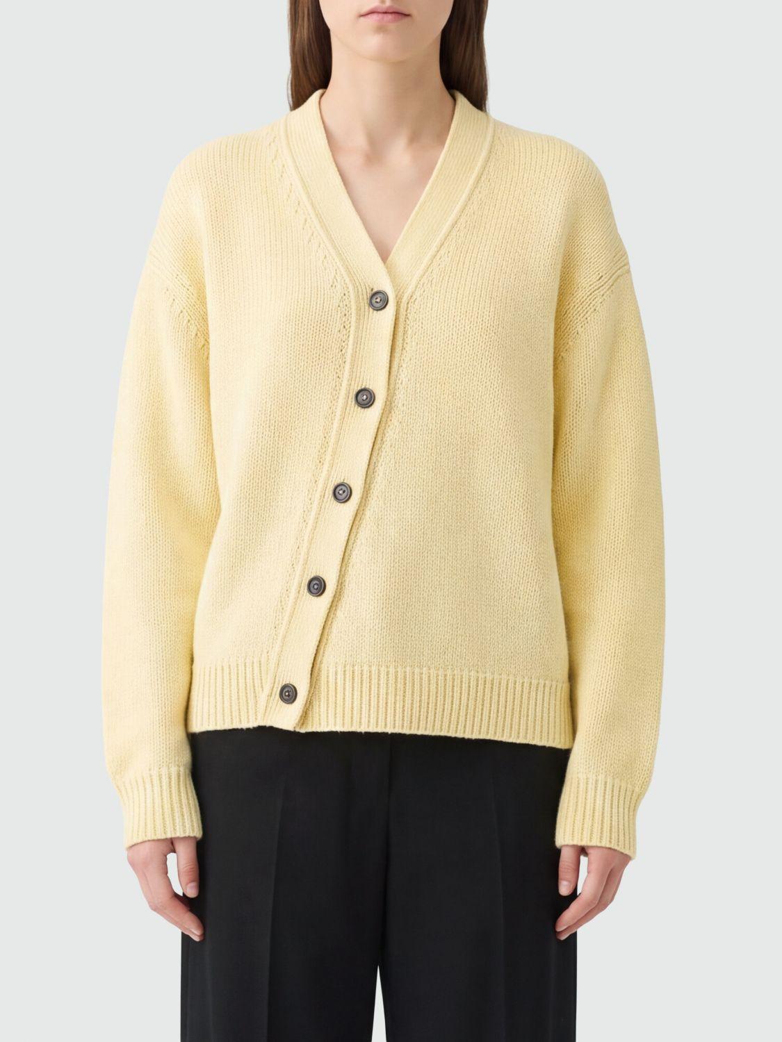 Wool and Cashmere V-Neck Cardigan with Buttons