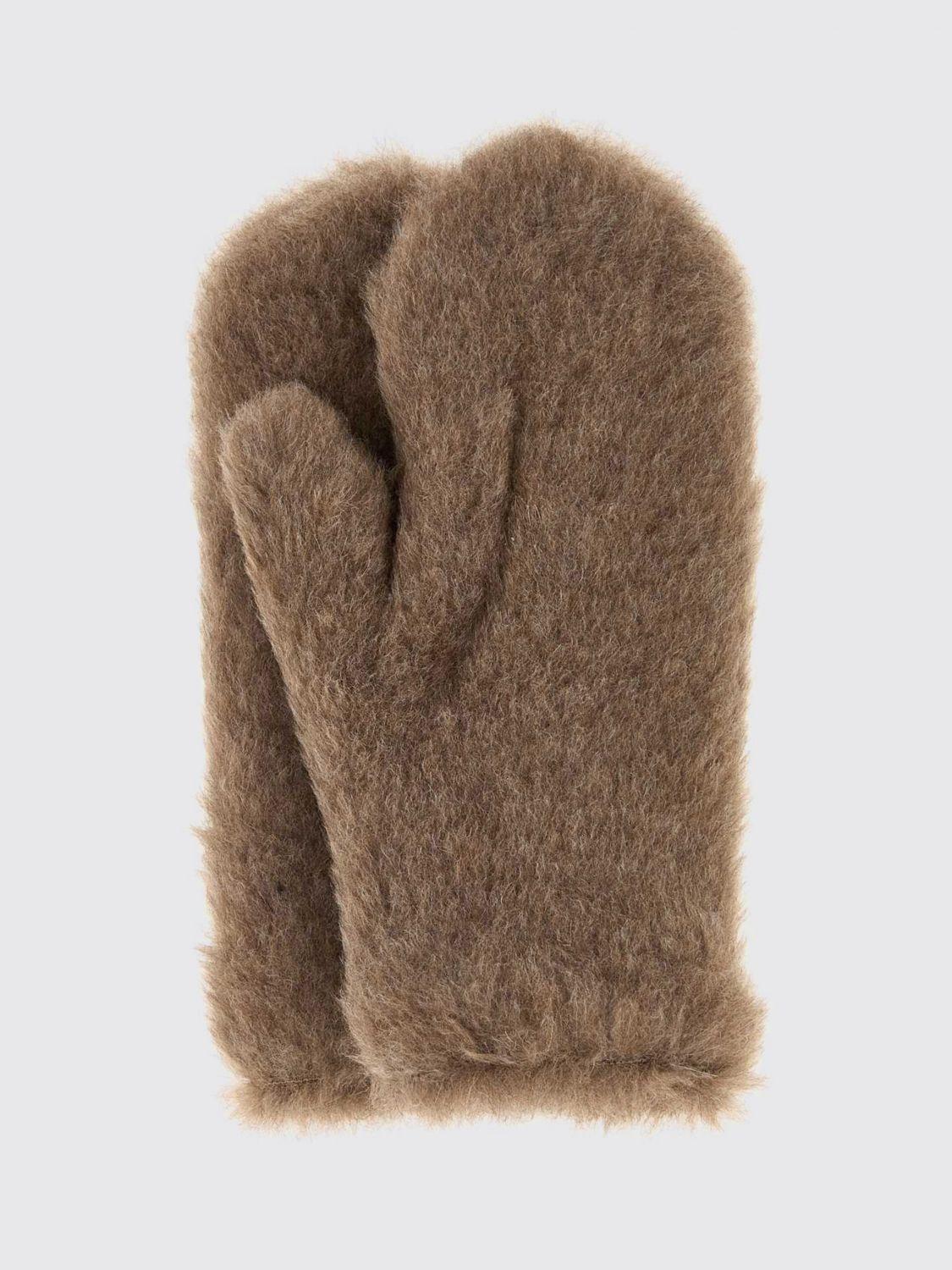 Ombrato Lined Alpaca Wool and Cashmere Blend Gloves