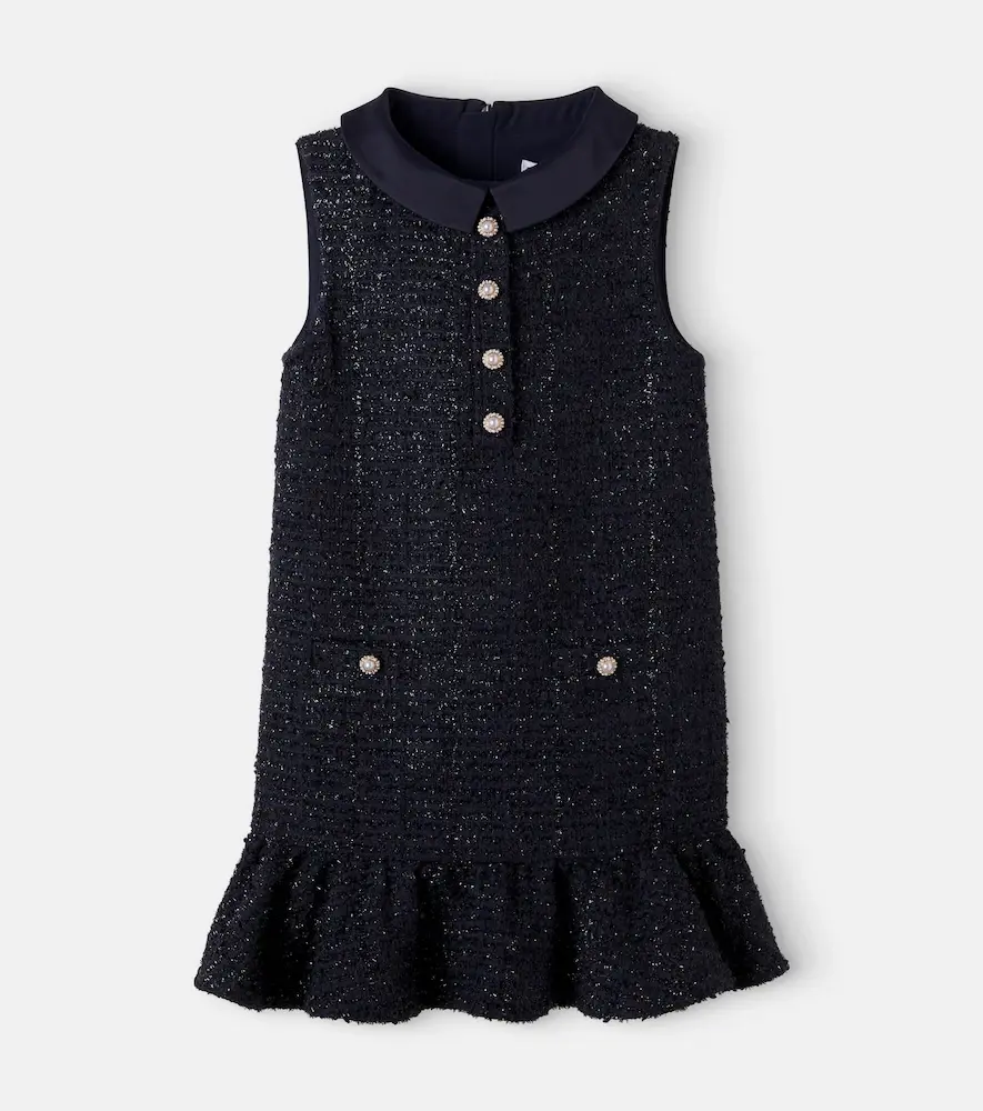 Self-Portrait Kids Boucle Dress