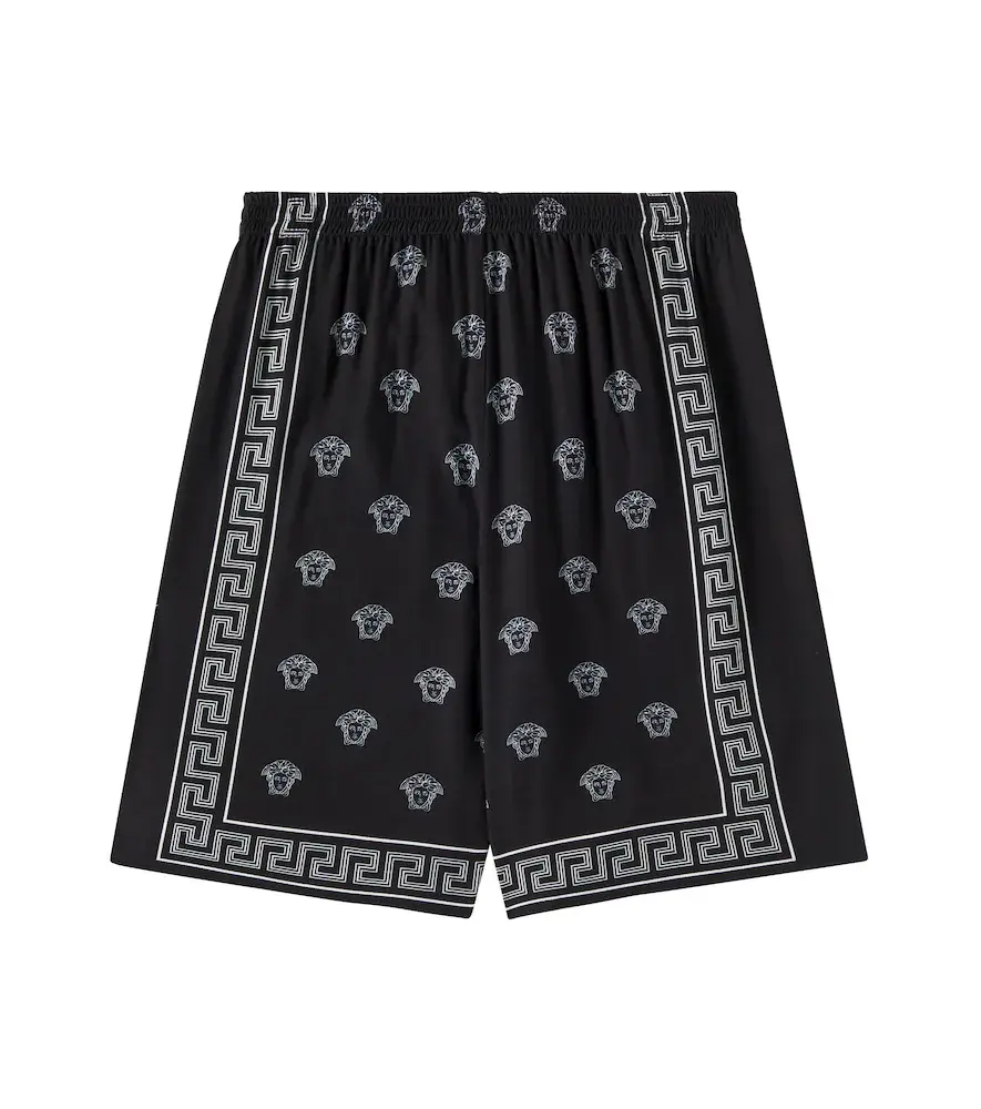 Versace Kids Medusa Bandana Shorts
