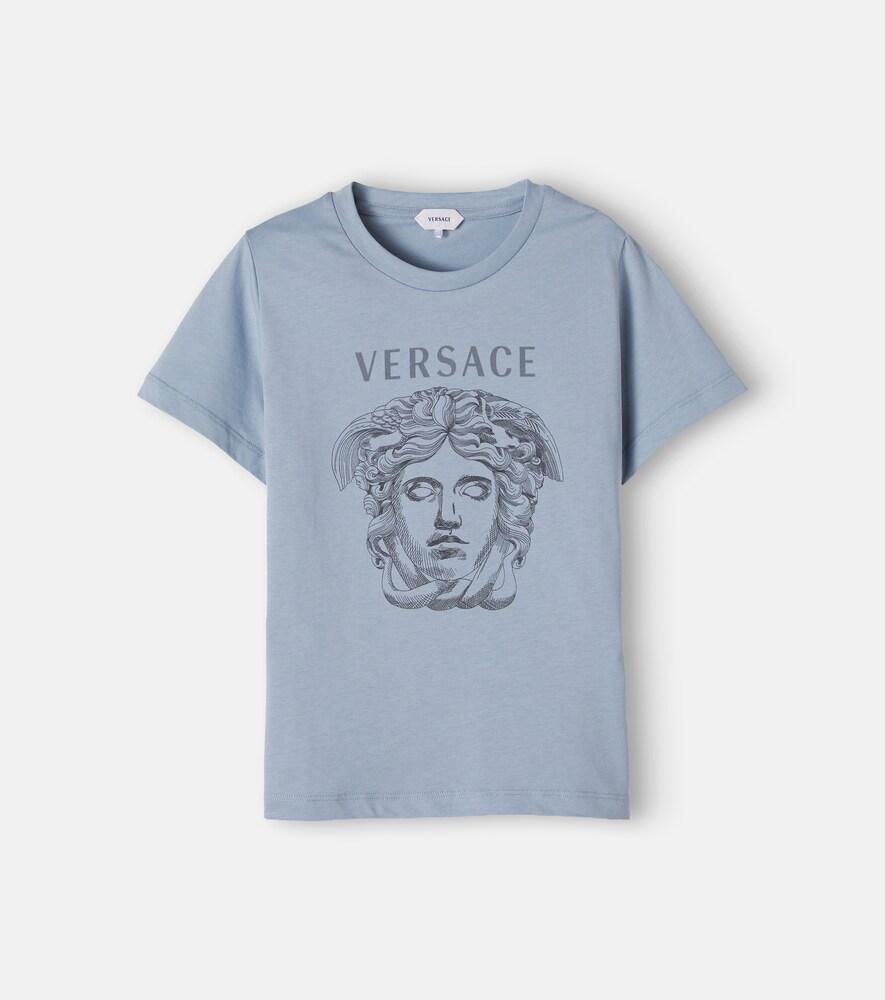Versace Kids la Medusa Cotton Jersey T-shirt