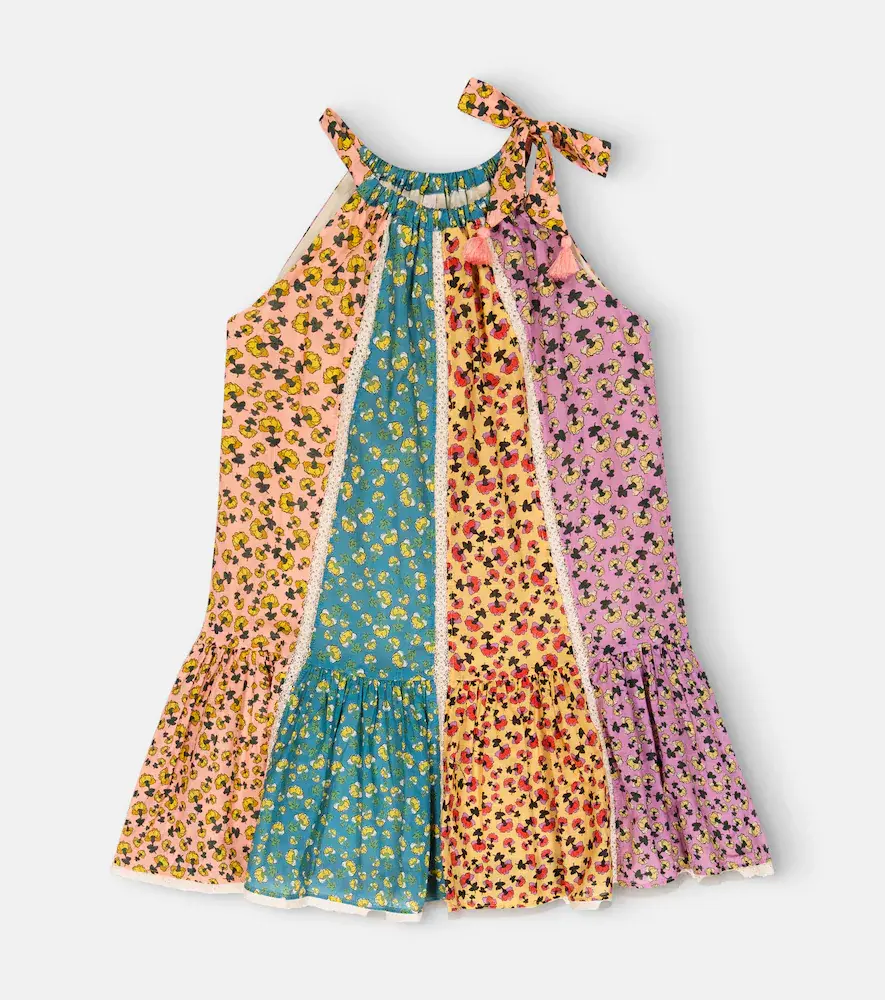 Zimmermann Kids Tiggy Printed Cotton Dress