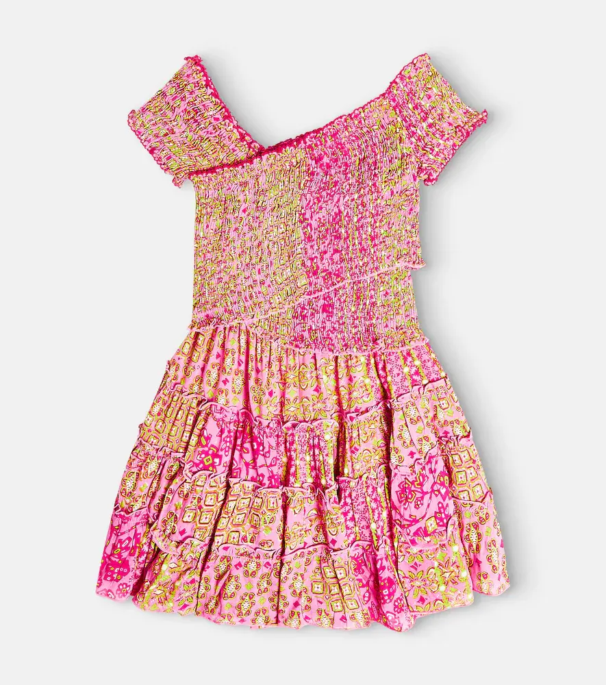 Poupette St Barth Kids Soledad Floral Dress