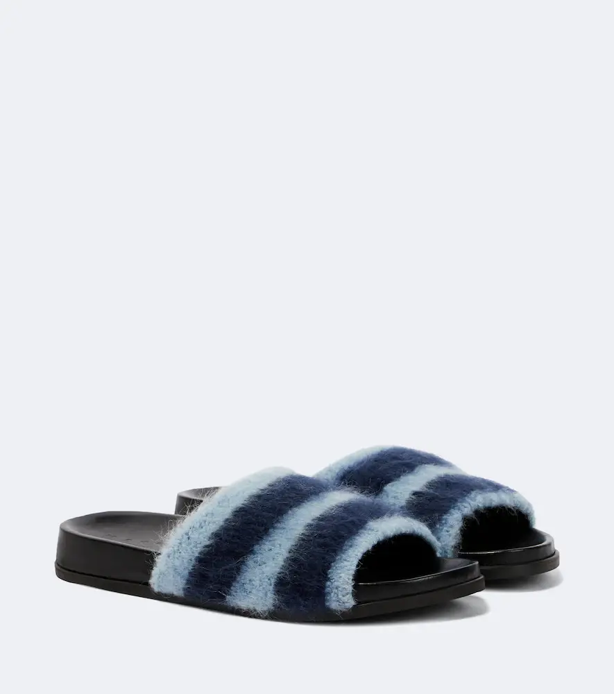 Fussbett Striped Slides