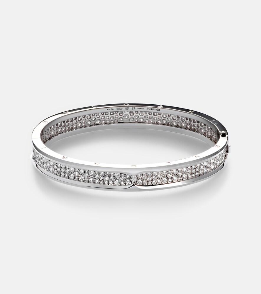 B. Zero1 18kt White Gold Bracelet with Diamonds
