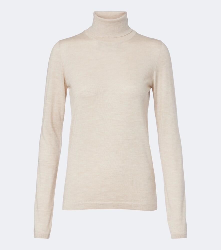 Brunello Cucinelli Cashmere and Silk Turtleneck Sweater
