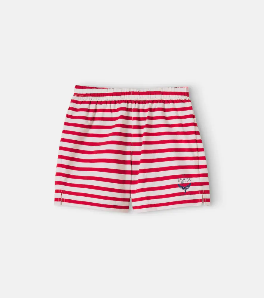 Konges Slojd Asnou Striped Swim Trunks