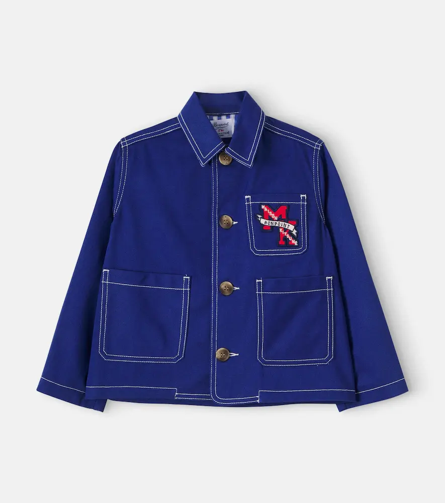 X Maison Kitsune Linus Cotton Twill Jacket