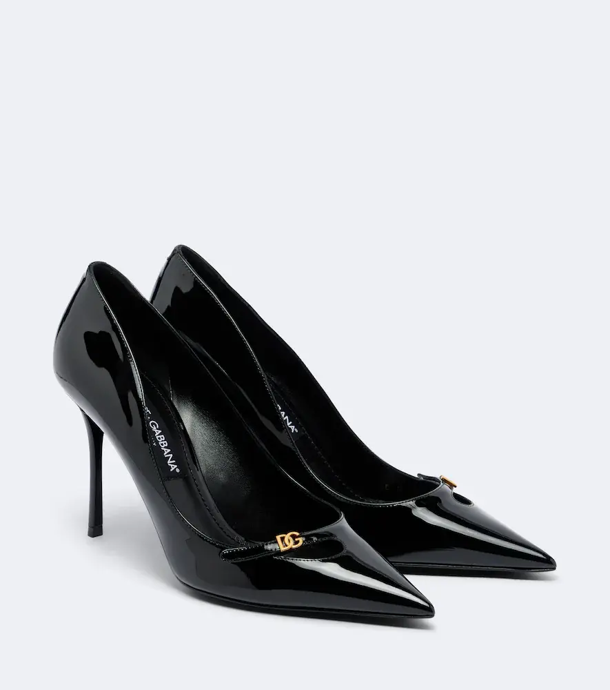 & Gabbana DG Patent Leather Pumps