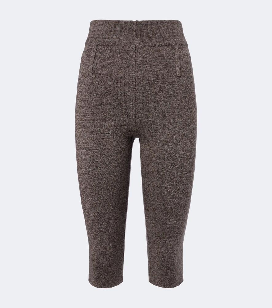 Magda Butrym Knitted Wool Capri Pants