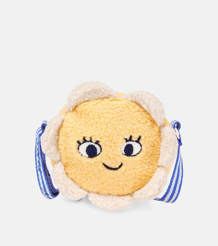 Daisy Fleece Crossbody Bag