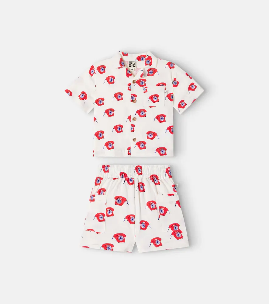 Baby Las Vegas Shirt and Lois Shorts Set