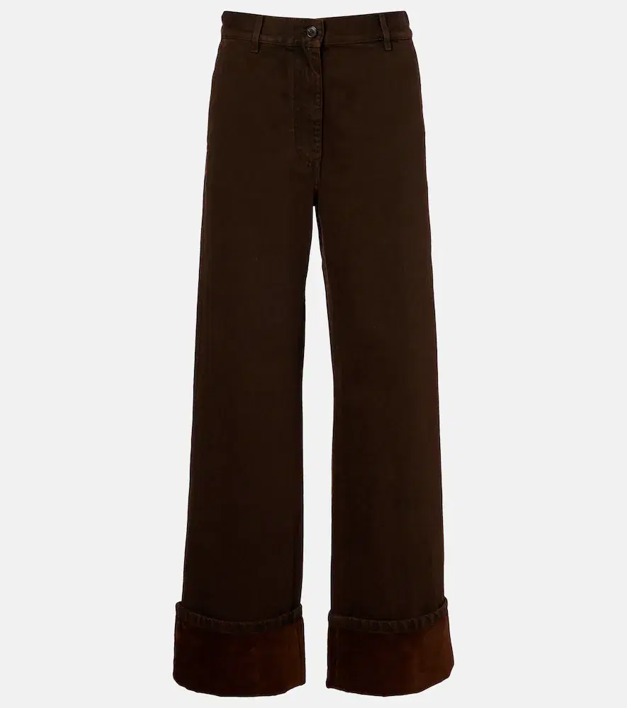 Dries van Noten High-rise Straight Jeans