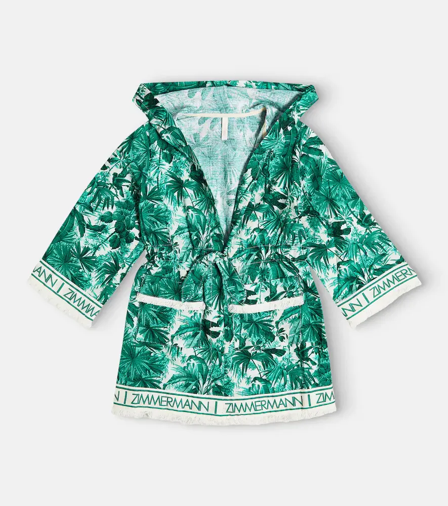 Zimmermann Kids Printed Cotton Nightdress