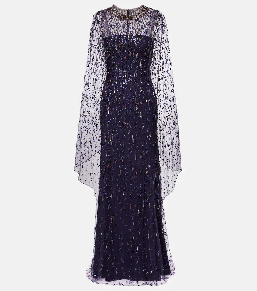 Jenny Packham Hestia Embellished Gown