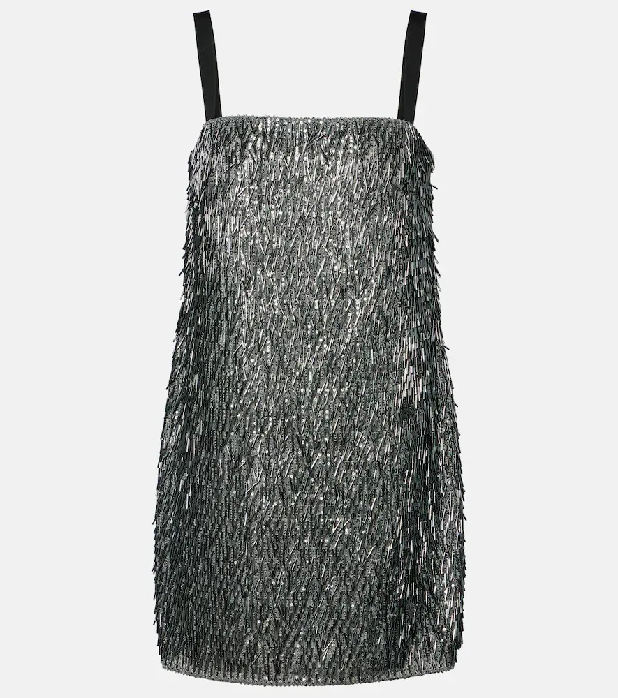& Gabbana Embellished Minidress