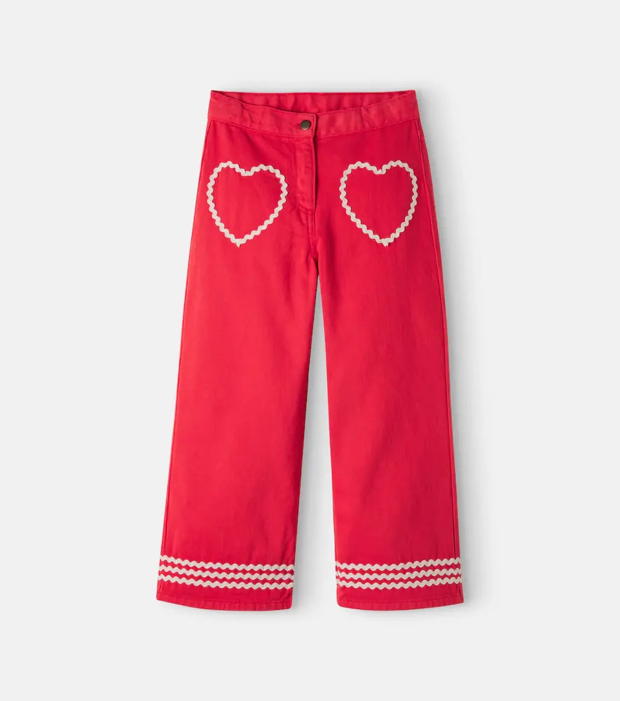 Bebe Organic Maya Cotton Twill Pants