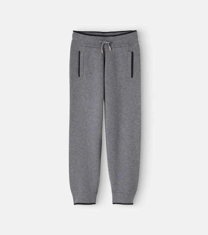 Chloe Kids Cotton and Wool Sweatpants