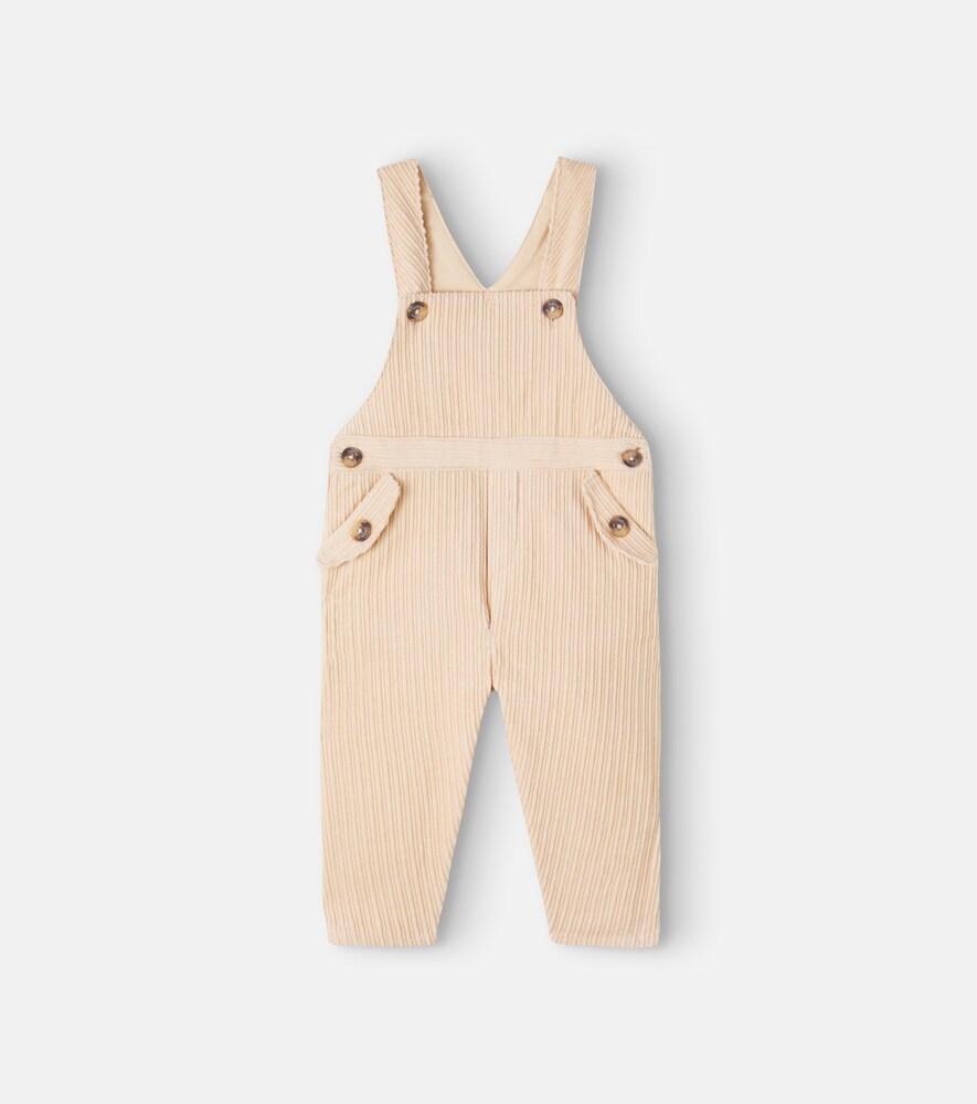 Tartine Et Chocolat Baby Cotton Corduroy Overalls