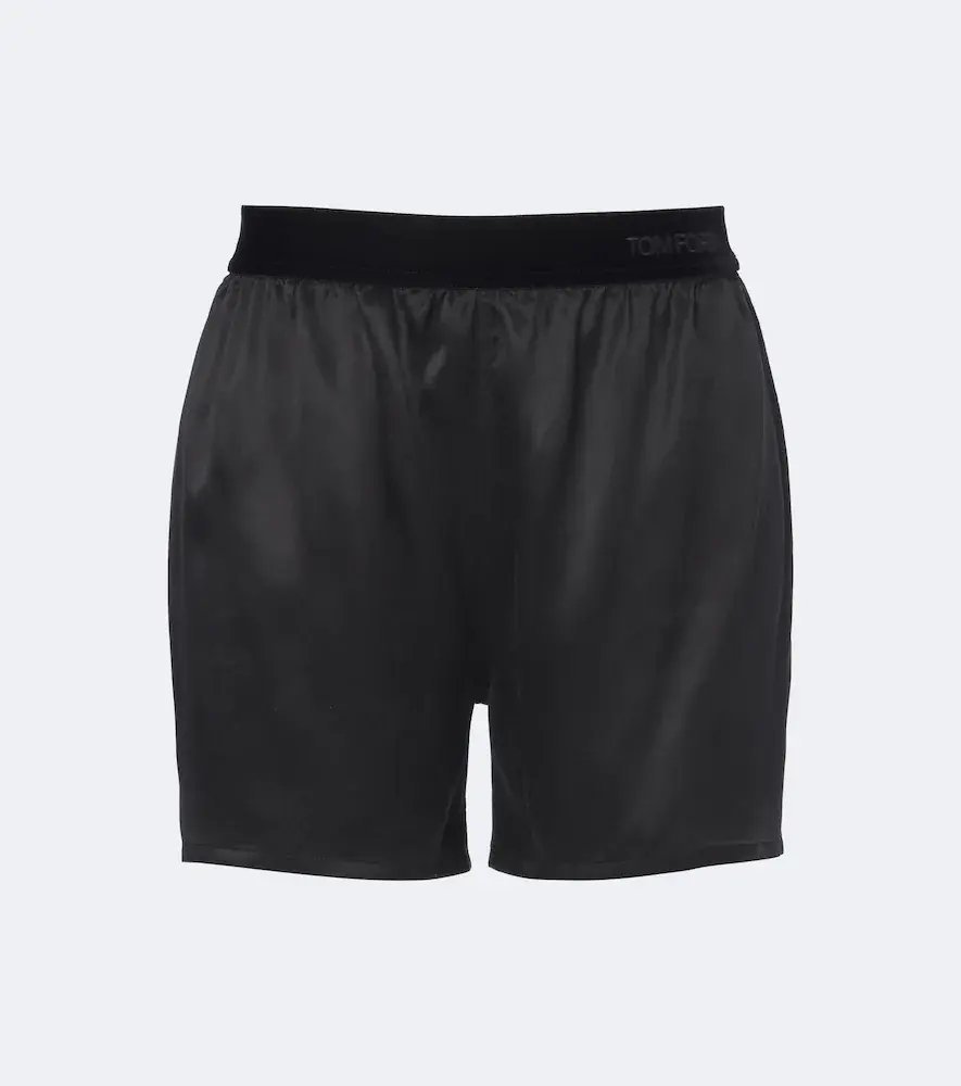 Tom Ford Silk Satin Pajama Shorts