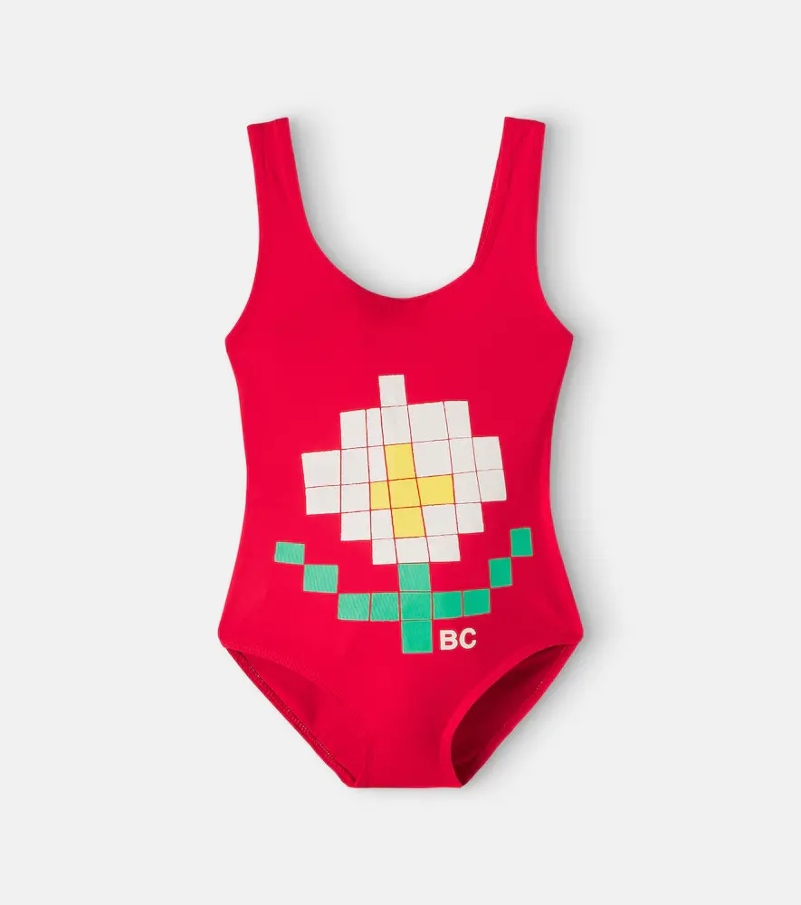 Bobo Choses Pixel Daisy Printed Swimsuit