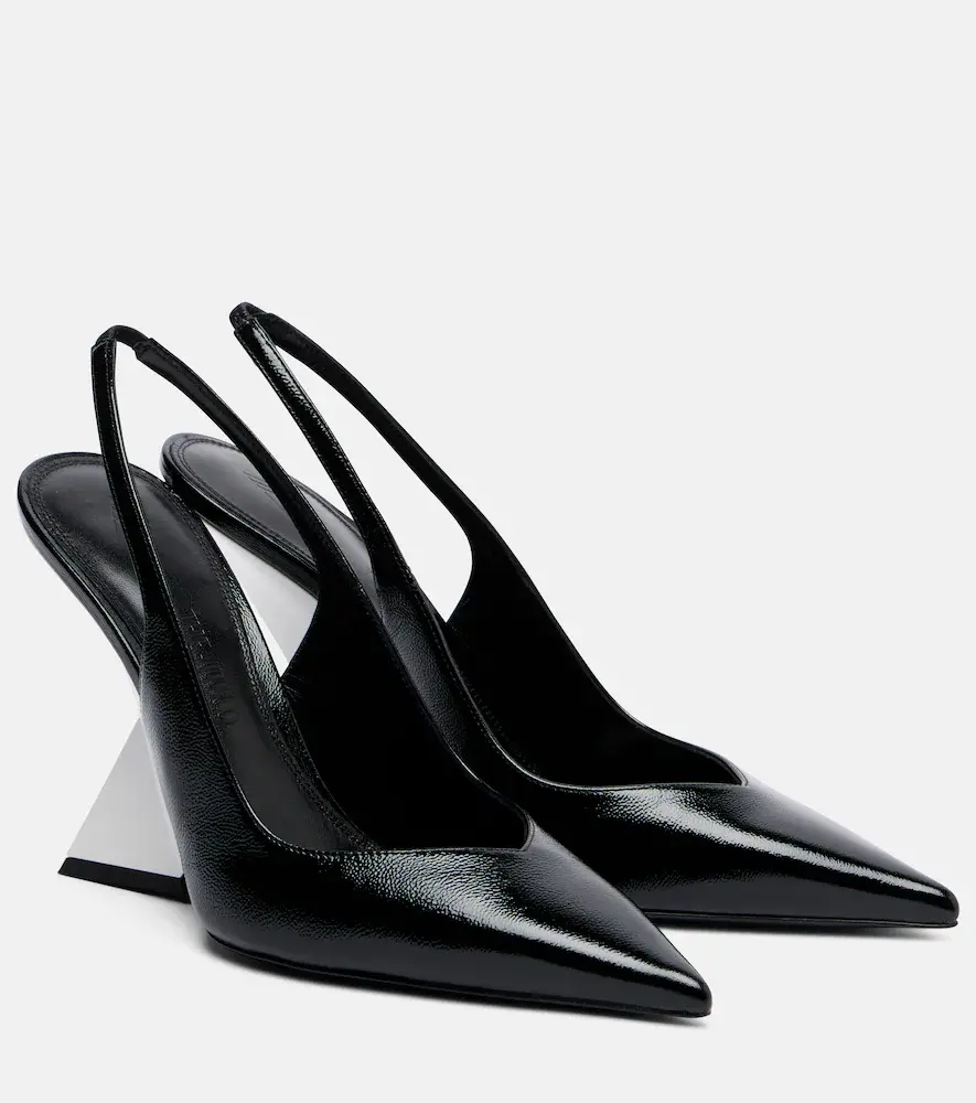 The Attico Cheope Leather Pumps
