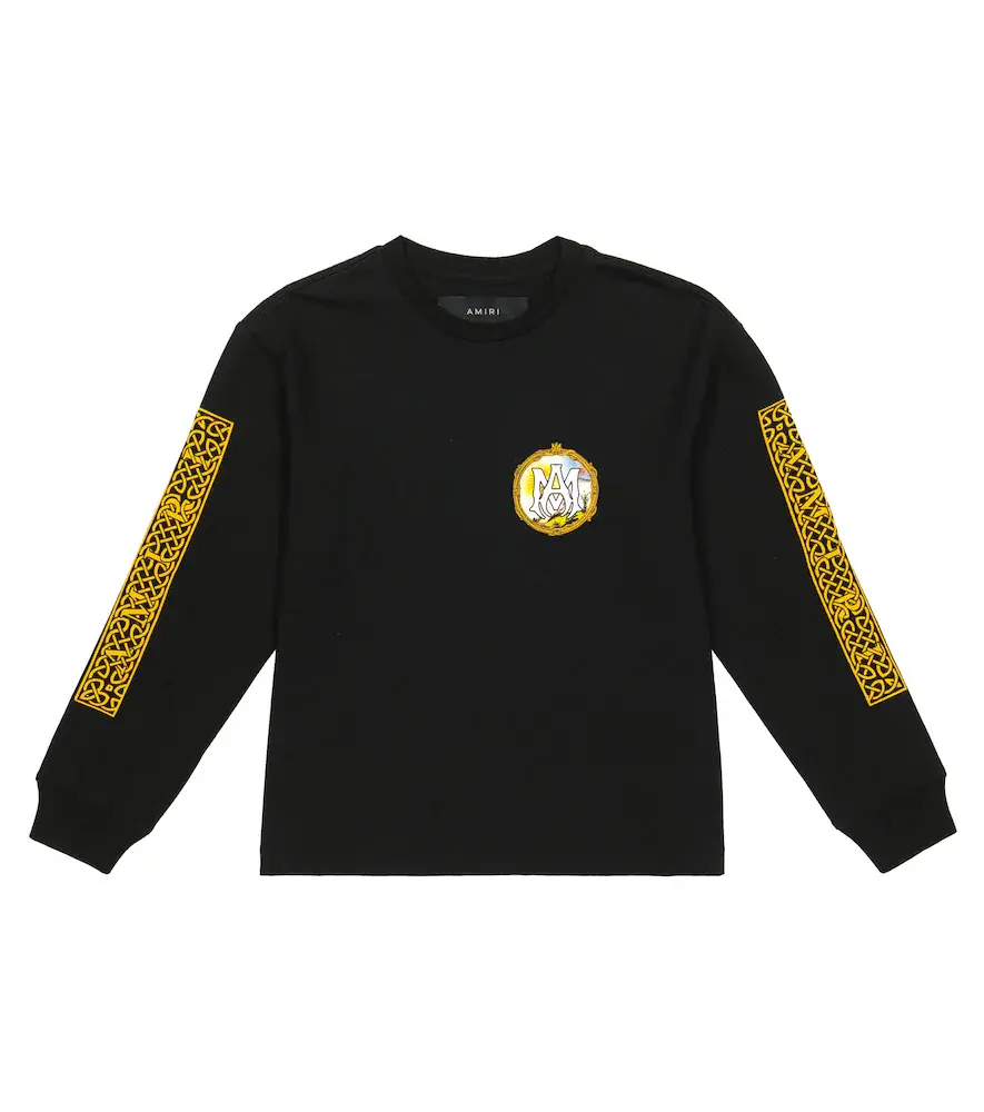 Amiri Kids Printed Long-sleeve T-shirt