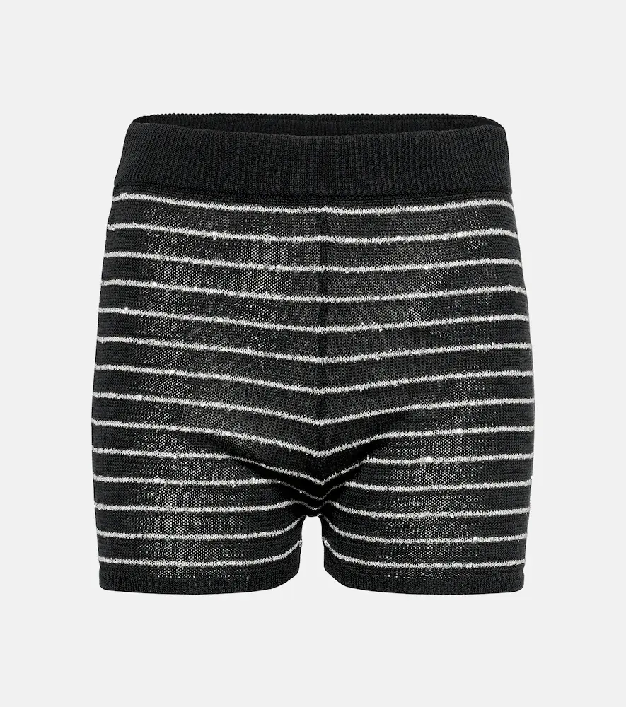 Brunello Cucinelli Knitted Cotton Shorts