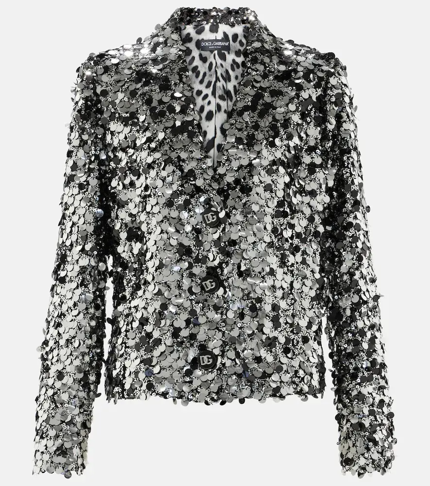 & Gabbana Sequined Blazer