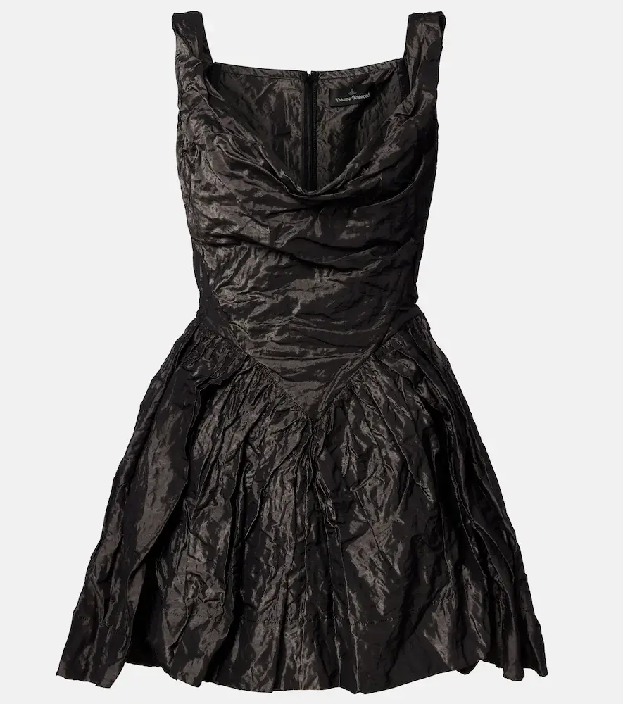 Vivienne Westwood Mini Sunday Draped Corset Dress