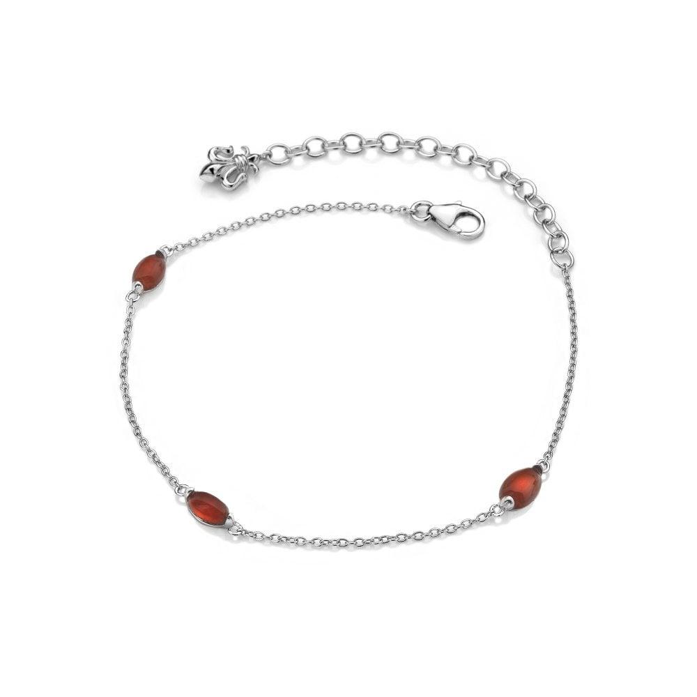Anais Paris Red Carnelian Bracelet