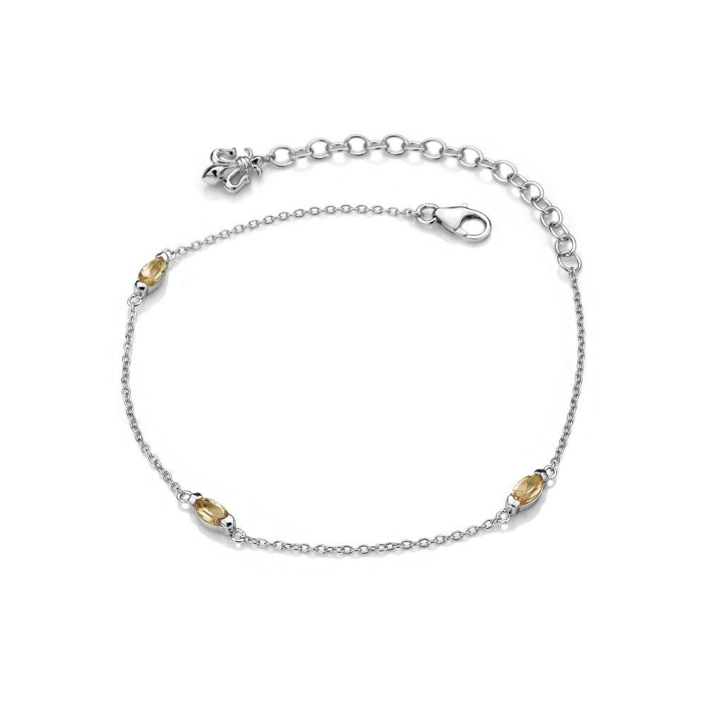 Citrine Marquise Cut Bracelet