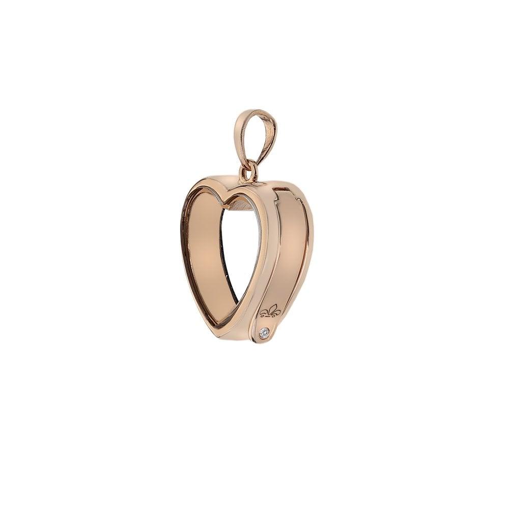 Anais Paris Rose Gold Plated Sterling Silver Small Love Locket
