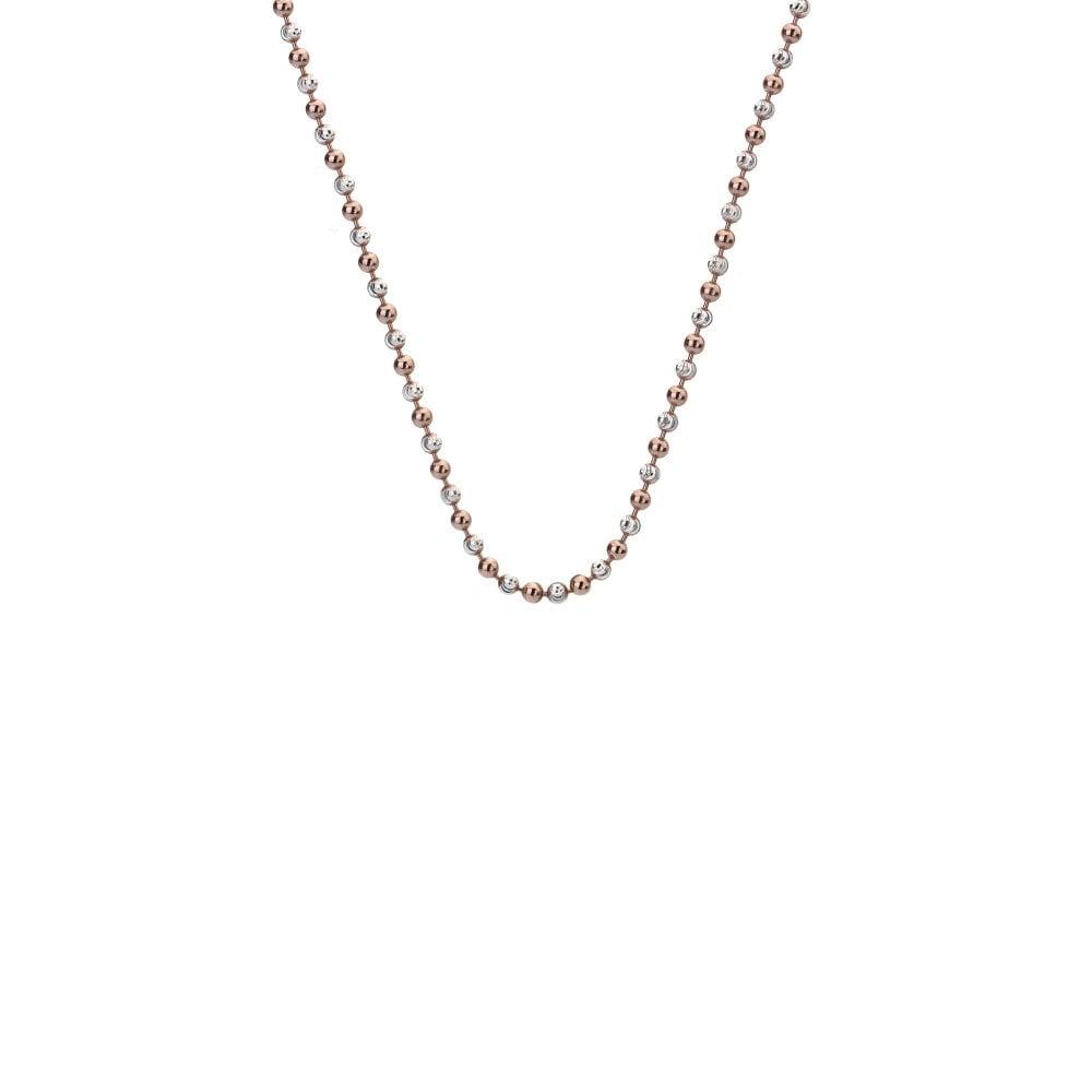 Emozioni, Anais Paris 24" Sterling Silver and Rose Gold Plated Ac