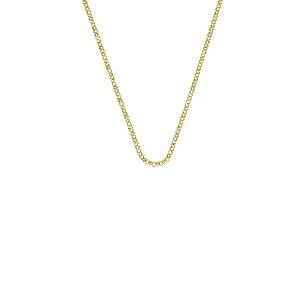 Emozioni, Anais Paris 24" Yellow Gold Plated Sterling Silver Belc